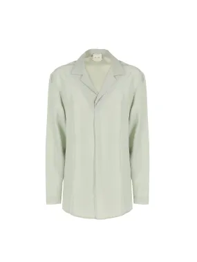BLUSA VERDE BRINA IN SETA HABUTAY