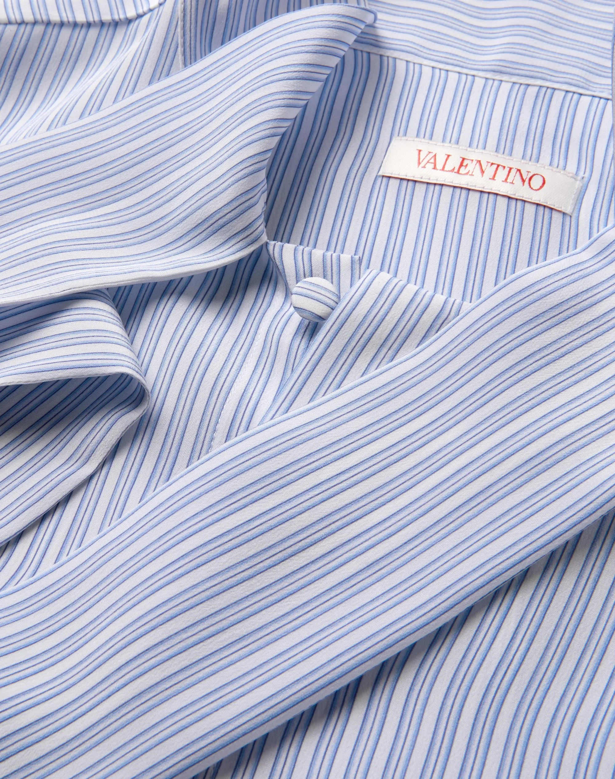 CAMICIA IN SETA CON COLLO A SCIARPA