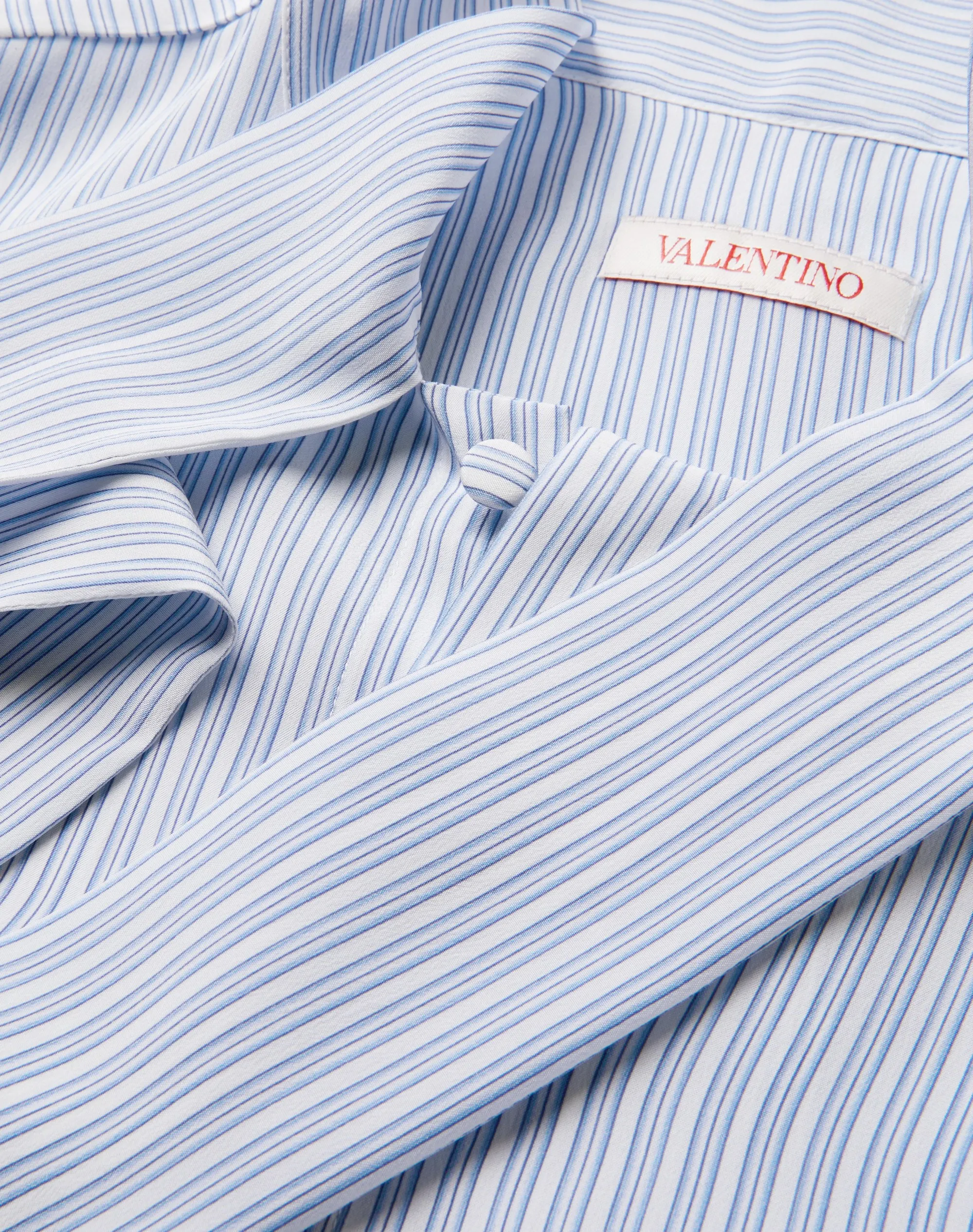 CAMICIA IN SETA CON COLLO A SCIARPA