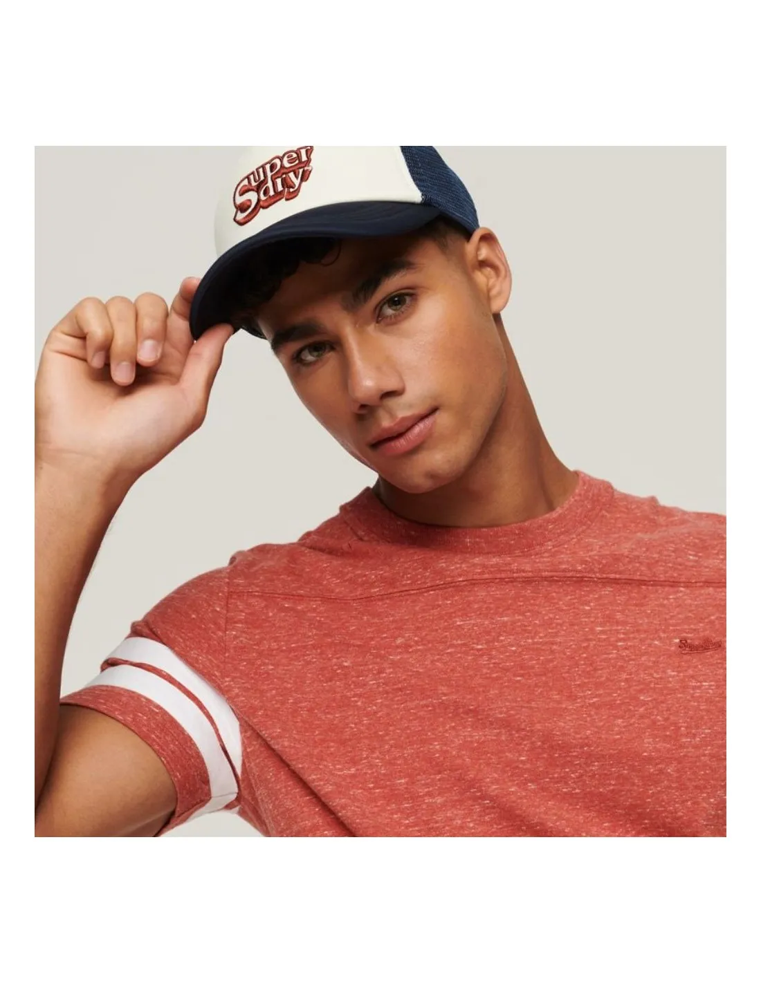 Cappellino Trucker Vintage Superdry Off White / Eclipse Navy
