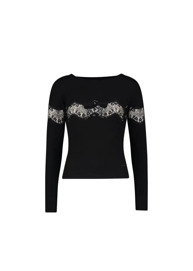 Maglia con pizzo