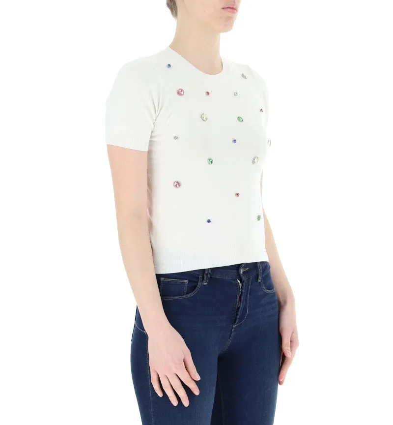 Maglia con strass