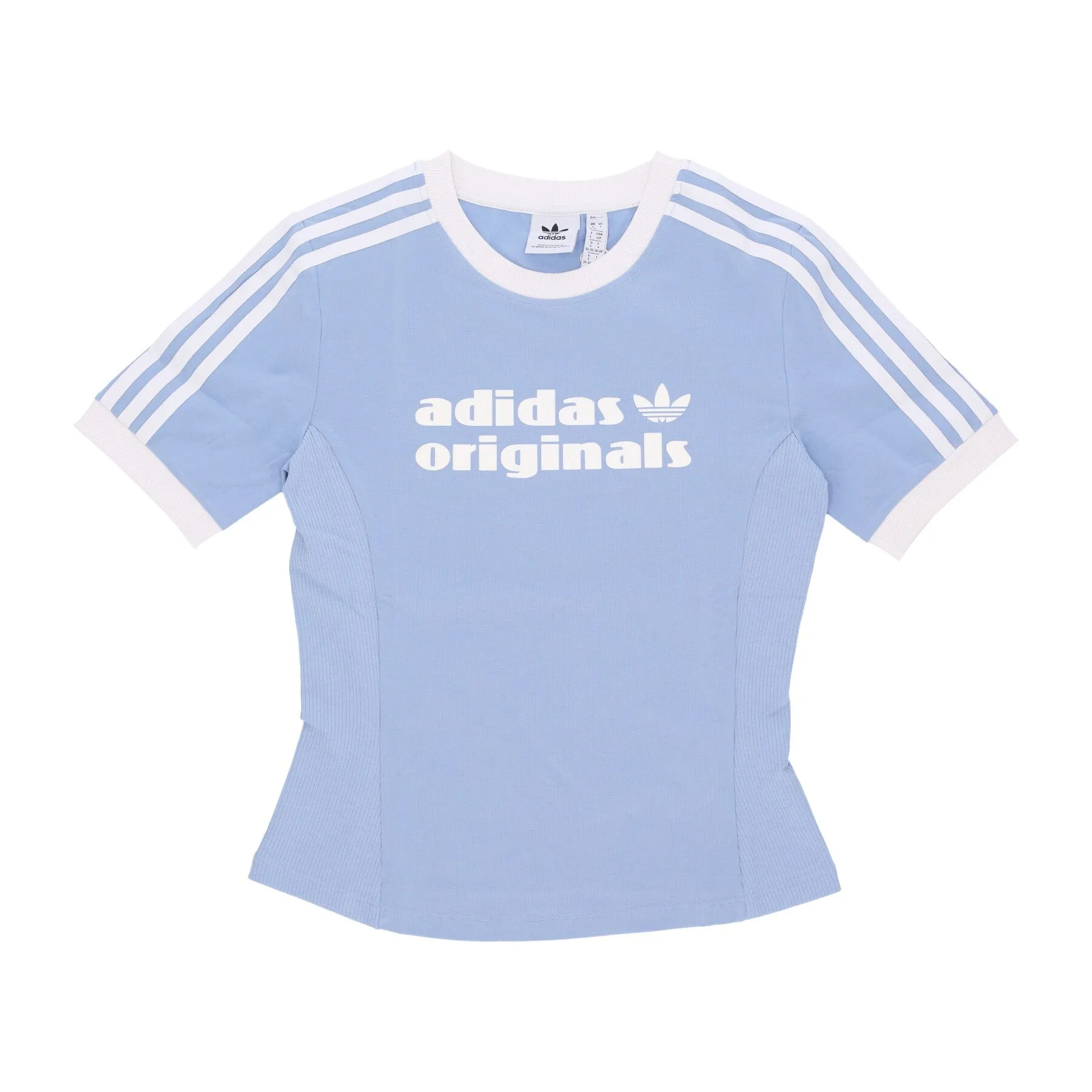 Maglietta Donna Slim Logo Tee Ambient Sky