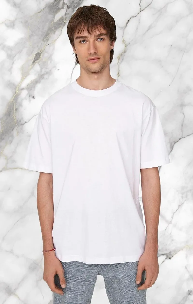 ONLY & SONS T-shirt Oversize Girocollo - Bianco
