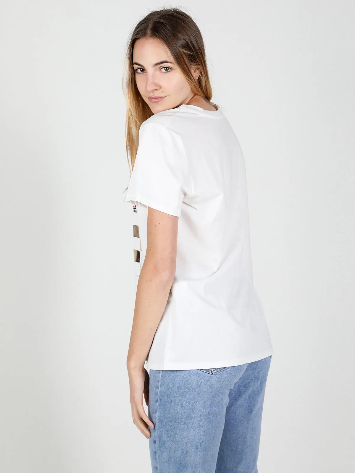 Vicbee T-shirt oversize femme imprimé Snoopy